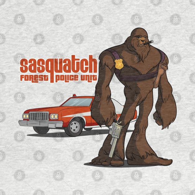 Sasquatch - Forest Police Unit by Those Conspiracy Guys